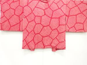 本総絞り　石畳模様　絵羽織